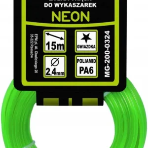 ŻYŁKA DO WYKASZARKI GWIAZDKA NEON 2.7MM 15M Oferta
